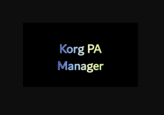 KORG PA Manager Crackeado